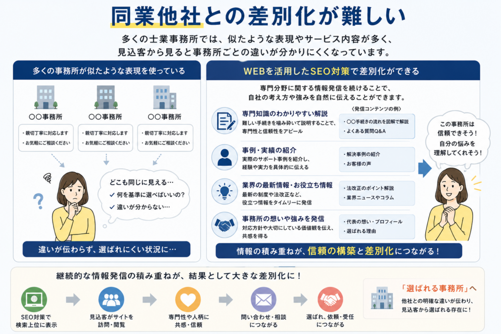 士業はSEO対策をおこなうべきか