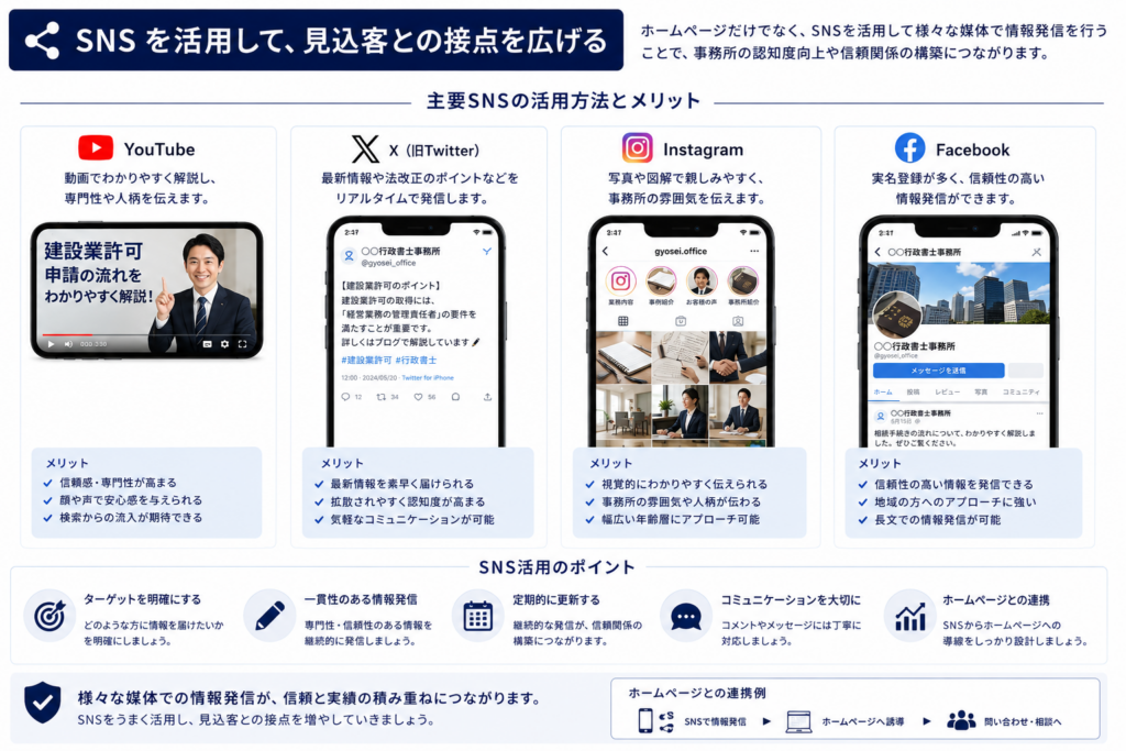 士業ホームーページ信頼構築