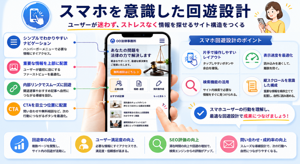 士業ホームページにおける回遊設計の重要性