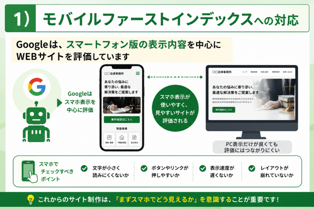 士業向けスマホ対応でアクセス数を増やす方法