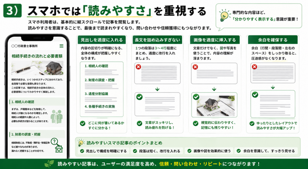 士業向けスマホ対応でアクセス数を増やす方法