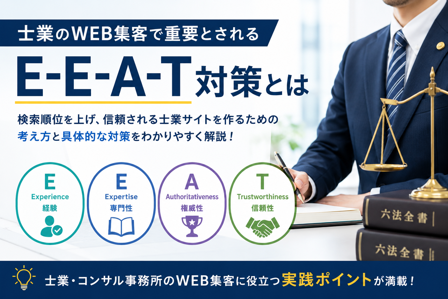 士業のEEAT対策を解説