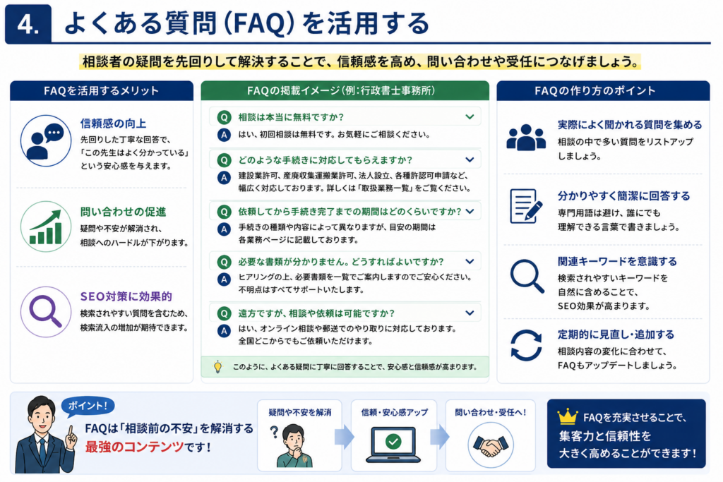 士業ホームページで実績がない場合の集客方法