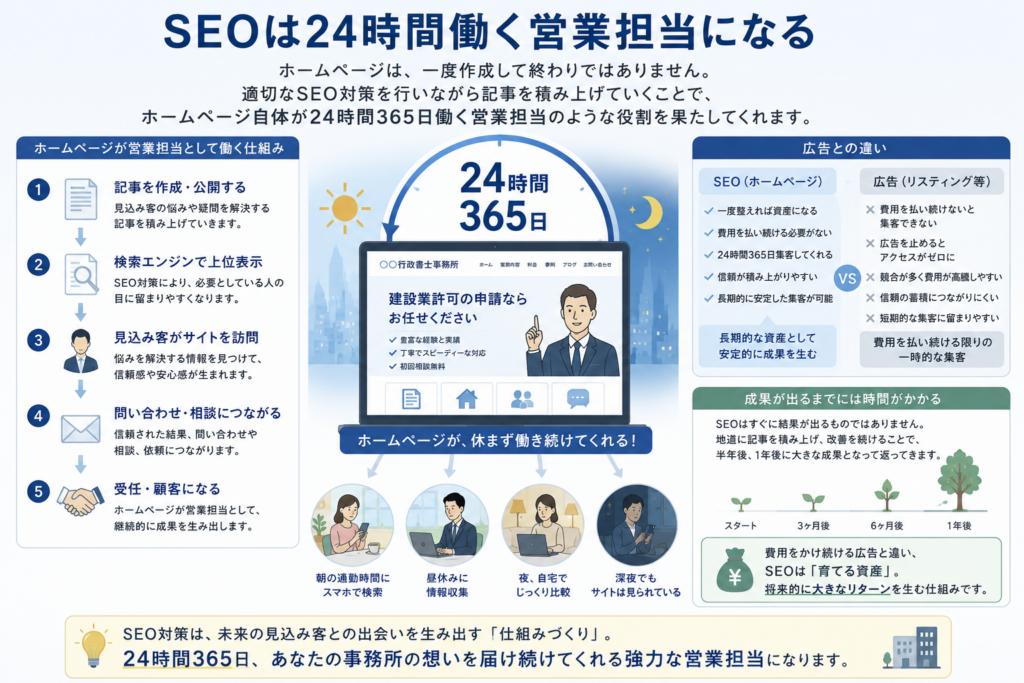 士業はSEO対策をおこなうべきか
