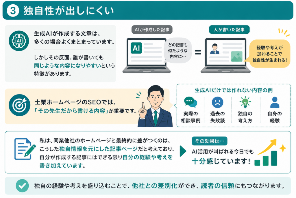 生成AIはSEOに不利か