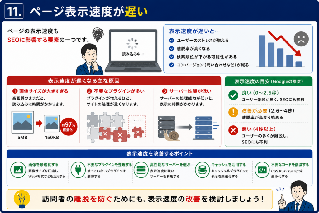 士業ホームページで検索順位が上がらない理由