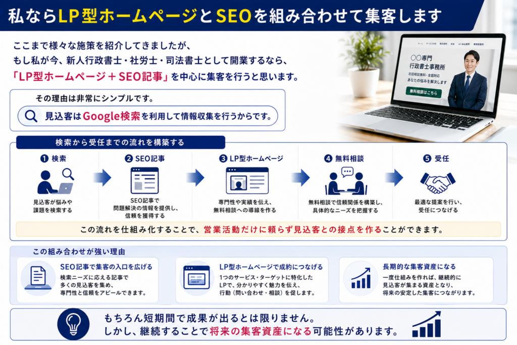 士業が集客する方法